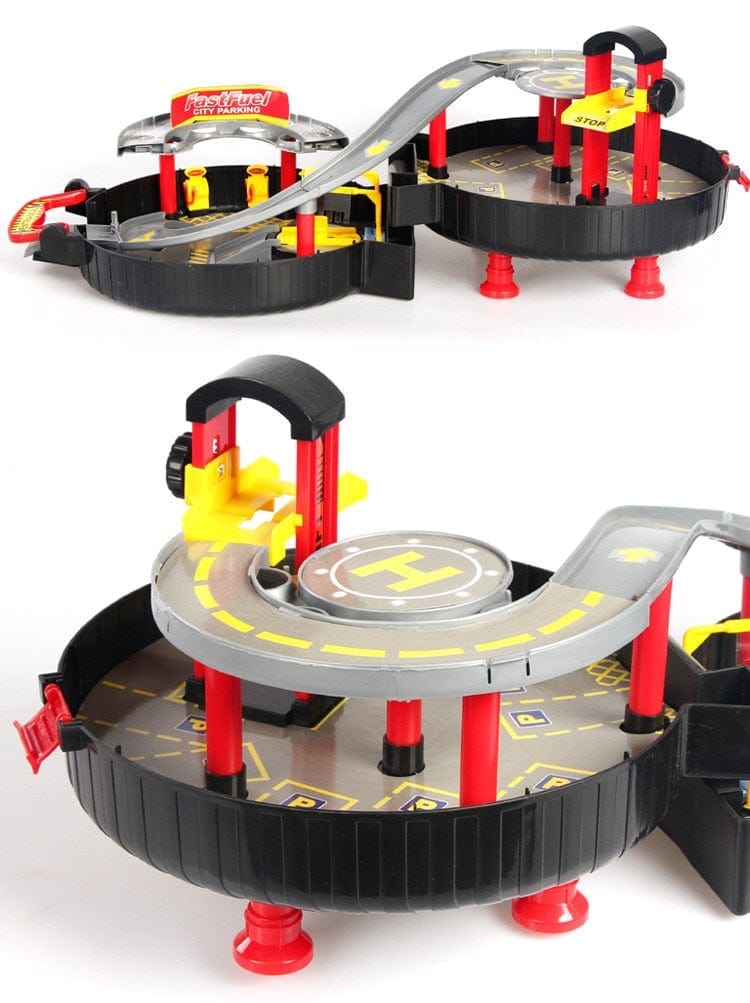 Pista Esportiva Com Maleta - Tema Carros