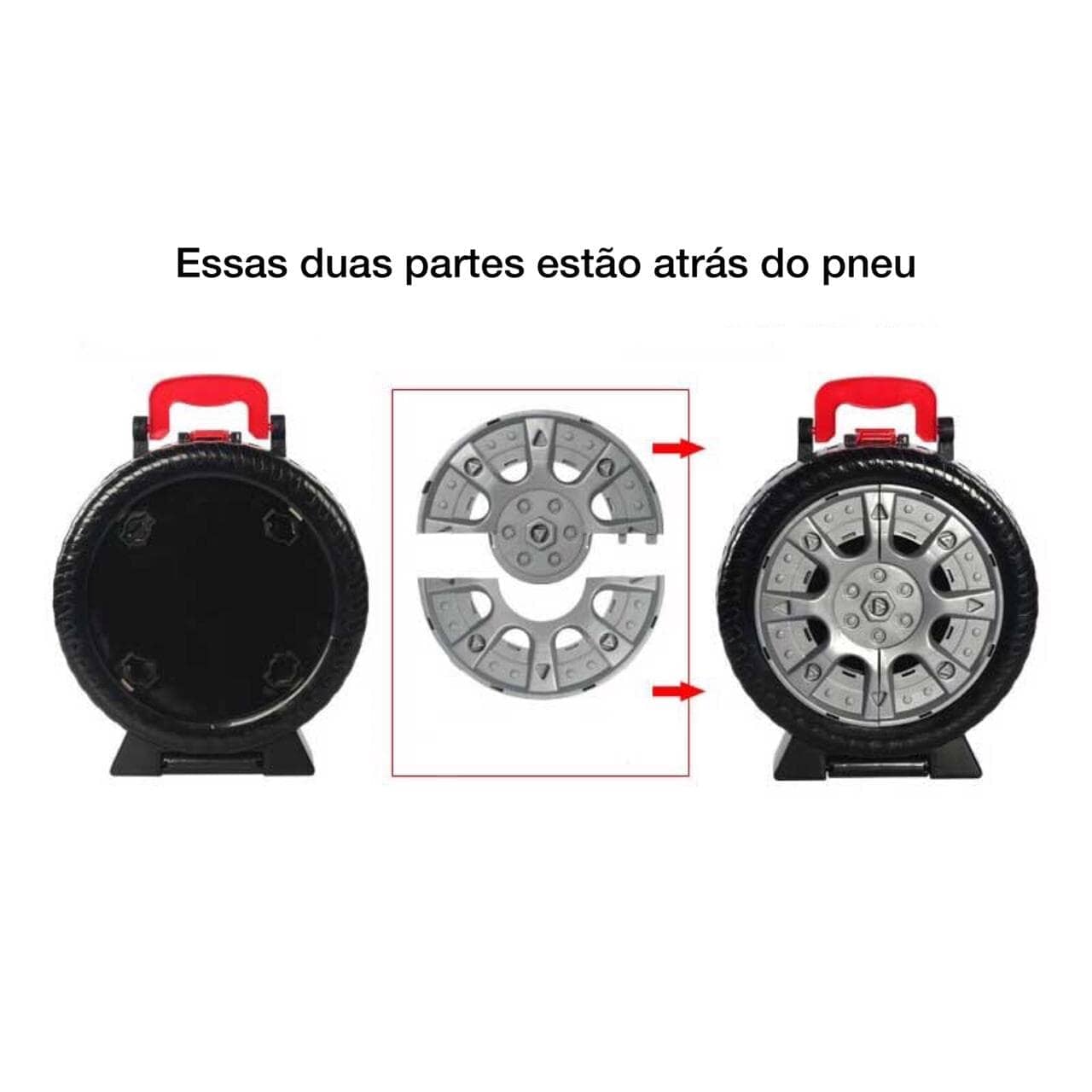 Pista Esportiva Com Maleta - Tema Carros